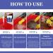 Mof Chef Cleaner Powder Mof Chef Kitchen Cleaner M.O.F-CHEF Protective Kitchen Cleaner Mof Chef Cleaning Powder Heavy Oil Stain Powder Cleaner Stubborn Stain&Grease Remover (4 pcs) - Buy Online on GoSupps.com