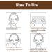 AREMOD V Shaped Slimming Face Mask Double Chin Reducer Chin Strap Chin Contour Firming Tightening Strap Face Lift Tape Mask V Line Lifting Mask Women & Men(5PCS) - Buy Online on GoSupps.com