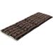 4-Chamber Grape Seed Pillow 20x60cm - Flower-Brown Heat & Cold Therapy - Natural Grain Pillow - Buy Online on GoSupps.com