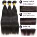 14-16-18 Inch Brazilian Virgin Human Hair Bundles - Unprocessed Straight Weave for Black Women - Buy Online on GoSupps.com