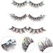 ABOOFAN 3 Pairs Fake Eyelashes False Lashes Halloween Decor False Eyelashes Individual Makeup Accessories Natural False Eyelashes Makeup Supplies Fluffy Chemical Fiber Cosmetics - Buy Online on GoSupps.com