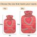 Naanle Valentine's Day Watermelon Heat Bottle - 2L Transparent Hot Water Bottle for Bed Hand & Foot Warmer - Pain Relief & Heat Therapy - Buy Online on GoSupps.com