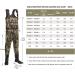 HISEA Neoprene Chest Waders with Boots - Truetimber Drt Camo, Size 11 | Men's Duck Hunting Waders - Buy Online on GoSupps.com