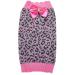 Amaone dog coat chihuahua puppy leopard-benot-gnot-rosa pink-winter dog cladding stone knitted jacket pilot clothing dog jacket Small dogs s rosa