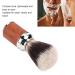 Premium Wooden Beard & Mustache Brush - Nylon Hair Shaving & Cleaning Brush for Men's Grooming | Ideal for Home Hairdressing Salons - Buy Online on GoSupps.com