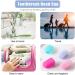 Portable Toothbrush Protection Cap - Travel Camping & Outdoor Use - Rose Red Toothbrush Head Cover - Buy Online on GoSupps.com