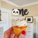 Ercadio 24 Pack Panda One Cupcake Toppers Black Glitter Panda One Cupcake Picks Panda 1st Cupcake Picks for Panda Theme Baby Shower Kids Birthday Party Cake Decor Supplies Pattern 3 - Buy Online on GoSupps.com