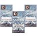 Duke Cannon Supply Co. Big Ass Brick of Soap Bar for Men Leaf + Leather (Amber & Woodsy Scent) Multi-Pack - Superior Grade Extra Large Masculine Scents All Skin Types Paraben-Free 10 oz (3 Pack) Leaf + Leather 10 Ou...