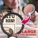 Lnchett 30X Magnifying Glass with Light | Large Reading Magnifier with 18 LED Lights | Illuminated Magnifier for Reading, Exploring, Jewelry | 3 Light Modes - Buy Online on GoSupps.com
