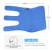 Adjustable Calf Brace & Shin Splint Support - Compression Sleeve for Muscle Pain & Injury Relief | Men & Women | Blue - Buy Online on GoSupps.com