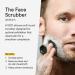 Tooletries Silicone Face Scrubber & Holder - Gentle Exfoliating Facial Cleansing Brush - Shower Storage Grip, Charcoal - Buy Online on GoSupps.com
