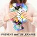 NAANLE Hot Water Bottle with Cover - Watercolor Chrysanthemum Design 1L Pain Relief for Cramps & Therapy - Buy Online on GoSupps.com