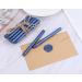 Yoption 15 Pieces Metallic Blue Glue Gun Sealing Wax Sticks for Wedding Invitations & Cards - Buy Online on GoSupps.com