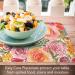 CounterArt Full Bloom Reversible Placemat 4 Pack - Easy Care, Made in USA, BPA Free - Buy Online on GoSupps.com
