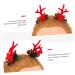 minkissy 2 Pairs Christmas Hair Clips Antler Hair Clips Christmas Party Hair Accessories Alligator Hair Clips Antler Decor Christmas Hair Accessories Girls Hairpin Festival Hair Decor Elk - Buy Online on GoSupps.com