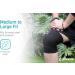 Nikken KenkoTherm Knee Wrap Large 1834 - Black Compression Support for Men & Women | Thin Stretchy Design with Ceramic Reflective Fibers for Relief & Recovery in Running Weightlifting & Basketball - Buy Online on GoSupps.com
