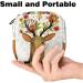 Portable Women's Binding Storage Bags for Menstrual Cups & Tampons - Aesthetic Multicolored Deer Design | Perfect for Teen Girls - Buy Online on GoSupps.com