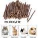 XLpeixin 200g Apple Sticks Chew Toys for Small Animals - Molar Wood Treats for Rabbits, Chinchillas, Guinea Pigs, Hamsters, Gerbils, and Bunnies - Buy Online on GoSupps.com