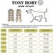 TONY HOBY Male Dog Pyjamas Jumpsuit Recovery Suit for Small Medium Dog - Blue & White Boy - M - Buy Online on GoSupps.com