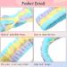 Jexine 24 Pcs Modern Style Facial Spa Headbands for Women - Fluffy Plush Makeup Headband Bulk for Washing Face, Shower, and Cleansing - Buy Online on GoSupps.com