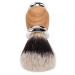 Professional Handmade Beard Razor Brush for Men | Soft Foam & Wooden Handle | Ideal Facial Care Tool for Home & Salon - Buy Online on GoSupps.com