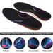 High Arch Support Insoles for Men and Women 230+lbs | Relieves Flat Feet & Plantar Fasciitis | Shock Absorption Inserts for Sore Feet | Size MEN 10-10 1/2 | WOMEN 12-12 1/2 - Buy Online on GoSupps.com