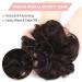 Vlasy Messy Bun Hair Piece | Curly Wavy Scrunchies Extension Chignon | 60g 4# Synthetic Hair Updo Accessory - Buy Online on GoSupps.com