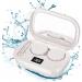 Portable Ultrasonic Contact Lens Cleaner Machine for Soft, Colored, RGP, and OK Lenses - USB Charger - Travel & Home Use - White - Buy Online on GoSupps.com