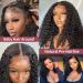 Luxangeles Brazilian Virgin Human Hair Bob Wig | Curly Lace Frontal Wig for Black Women | Pre Plucked with Baby Hair | Natural Black | 150% Density | 12 Inch - Buy Online on GoSupps.com