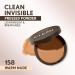Covergirl Clean Invisible Pressed Powder - Lightweight Vegan Formula in Warm Nude 158 - 0.38oz - Buy Online on GoSupps.com