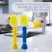 Scrub Daddy Dish Wand: Soap Dispensing Dish Brush with Texture Changing Sponge - Yellow - Buy Online on GoSupps.com