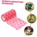 VOSAREA 24 Rolls Sports Wrap for Dogs | Adhesive Wound Wrap Reusable First Aid Tape & Upholstery Non-Woven Fabric Elastic Dog Wrap - Buy Online on GoSupps.com