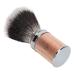 Premium Rose Gold Shaving Brush | Nylon Beard Brush with Curved Handle & Synthetic Foam - International Shipping - Buy Online on GoSupps.com