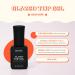 Buy Glazed Top Gel for Semi-Cured Nail Strips | Non-Wipe High Gloss Top Coat 0.23 fl. oz - International Shipping Available - Buy Online on GoSupps.com