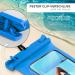 Oneflow Waterproof Mobile Phone Cover for Samsung Galaxy A55 5G | Aqua-Blue Touch & Camera Window + Bracelet Loop | International Shipping - Buy Online on GoSupps.com