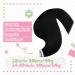 Youngsee 40 cm Real Hair Tape Extensions - Black Invisible Tape-in Extensions | 20pcs 50g Remy Hair - Buy Online on GoSupps.com