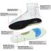 Unisex Running Insoles for Men & Women | Comfort Energy Arch Support & Shock Absorption | Plus Size Black/Green Inserts - Buy Online on GoSupps.com