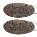 xuyue 2X Lava Pumice Stone for Foot Scrubber Foot Pumice to Remove (Random Color and Shape)