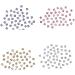Unique Square Pointed Bottom Rhinestones For Nail Decoration Eye Catching Nail Accessories Square Pointed Bottom Rhinestones White middle - Buy Online on GoSupps.com