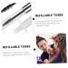 VINTORKY 12pcs Mascara Tube Eyelash Kit Cosmetic Applicator Whelping Kit Refillable Tubes Clear Plastic - Buy Online on GoSupps.com