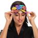 Sleep Mask - Light Blocking Comic Dripping Blots Eye Mask | Adjustable Soft Blindfold for Men & Women - Perfect for Travel Work & Naps - Buy Online on GoSupps.com