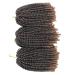 Xtrend 8-Inch Ombre Spring Twist Hair Extensions - 6 Pack Synthetic Kinky Curly Braids for Women T27 # (20.32 cm) - Fluffy Passion Twists - Buy Online on GoSupps.com