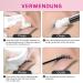 Eyelash Shampoo Foam Cleaner for Extensions | 60ml Eyelash Care with 2 Brushes | Salon & Home Use - Buy Online on GoSupps.com