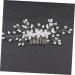 DOITOOL Side Hair Comb 1pc Bridal Headpieces for Wedding Crystal Hair Comb Hair Jewels for Women Wedding Hair Accessories Wedding Hair Comb for Bride Acrylic Hair Comb Hairpin White - Buy Online on GoSupps.com
