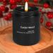 Scented Cedar Candle 7oz - 45 Hour Burn | Perfect Gifts for Women & Men | Spring Soy Candles in Black Jar | Reusable Candle Gift - Buy Online on GoSupps.com