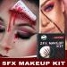 Professional SFX Makeup Kit for Scary Face & Fake Wound Effects - Perfect for Art, Theater, Halloween, Parties, and Cosplay - Buy Online on GoSupps.com