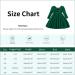 Miipat Baby Girls Velvet Dress - Toddler Long Sleeve Princess Dress for Birthday Party - 5-6 Years, Green - Buy Online on GoSupps.com