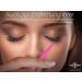 Buy Pink Cosmetic Eyebrow Tweezers - 10 cm with 2 mm Plucking Surface | Perfect for Precision Grooming | International Shipping - Buy Online on GoSupps.com