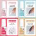 Jelly Nude Acrylic Dipping Powder System Essentials KitLiquid Glue Set Steps 1-4 Base Coat Activator Top Brush Saver Long Lasting and No Nail Lamp Needed for French Nails - Buy Online on GoSupps.com