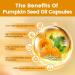 VivoNu Pumpkin Seed Oil with Saw Palmetto Capsules + Vitamin B Complex Gummies for Women and Men - Buy Online on GoSupps.com